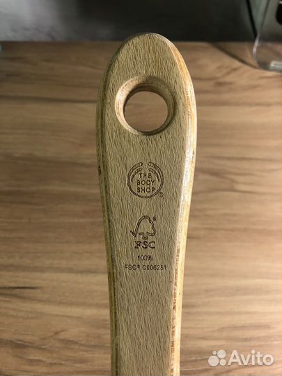 Кактусовая массажная щетка для тела