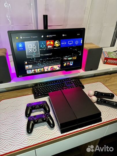 Sony PS4 + 174 игры