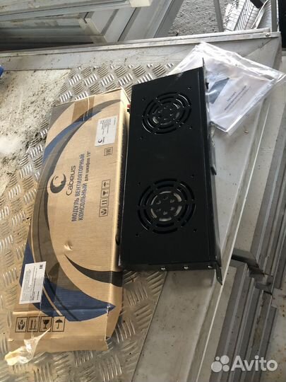 Модуль вентиляторный 19 с цифровым термодатчиком