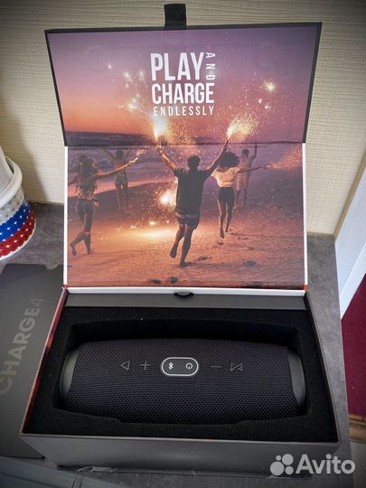 Колонка jbl charge 4 (оригинал)