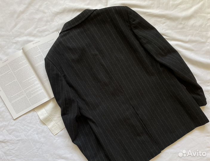 Пиджак с мужского плеча 100% шерсть