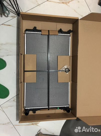 Радиатор охлаждения на volkswagen 2.5