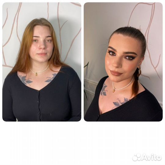 Макияж+укладка