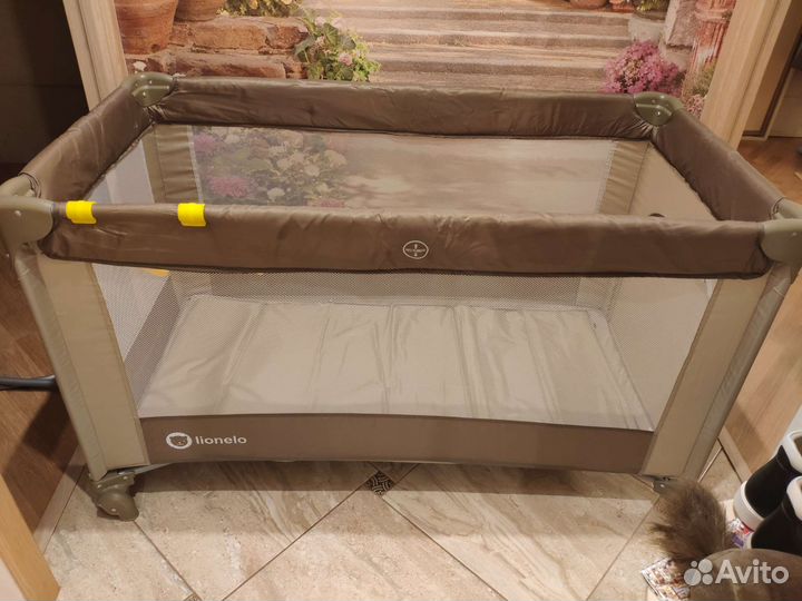 Детская кровать манеж с матрасом