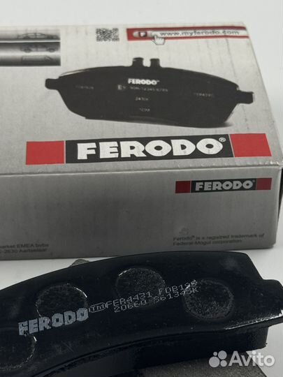 Тормозные колодки 2121/нива Ferodo