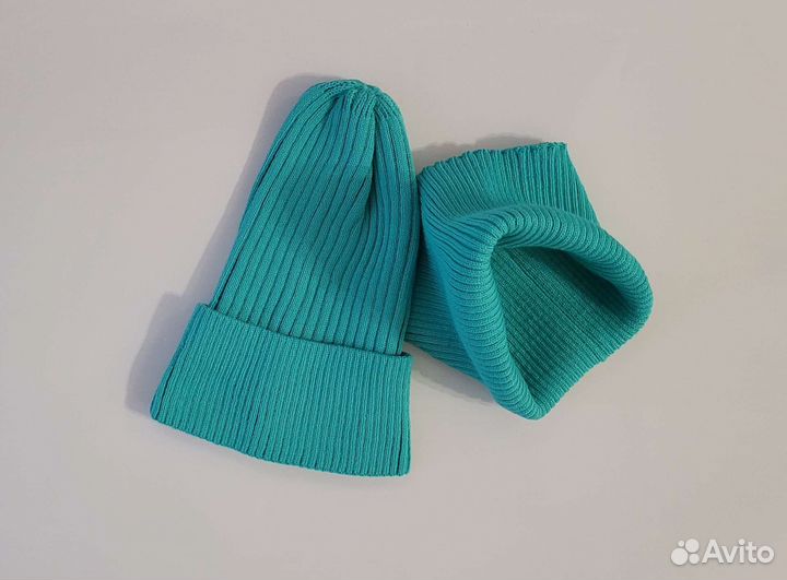 Шапка + снуд демисезонные (ед.р. 52-56)