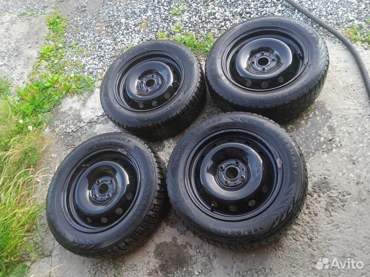 Колеса зимние Nokian Nordman 7 на Solaris/RIO