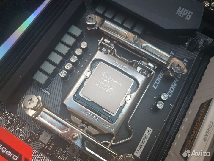 Процессор intel i5 9600k