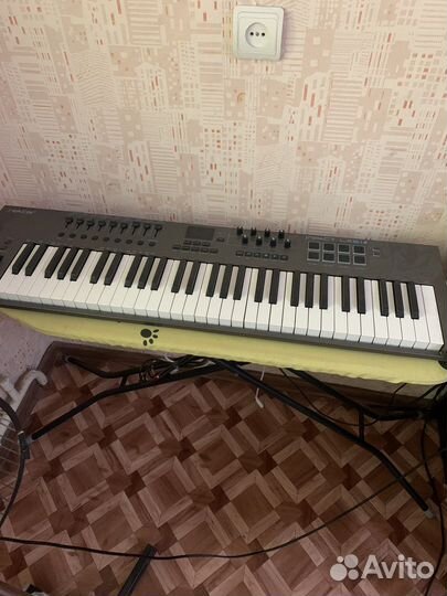 Nektar impact lx61+, миди клавиатура