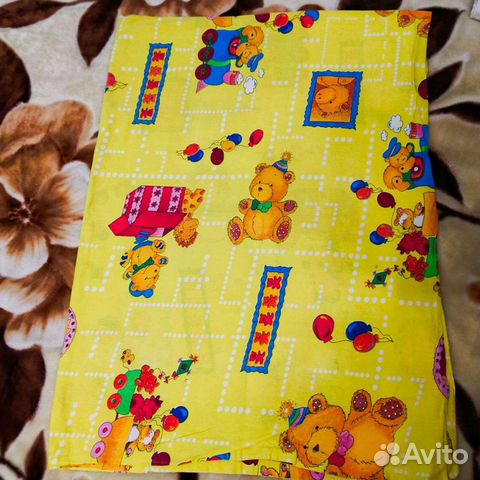 Детский постельный комплект мишки