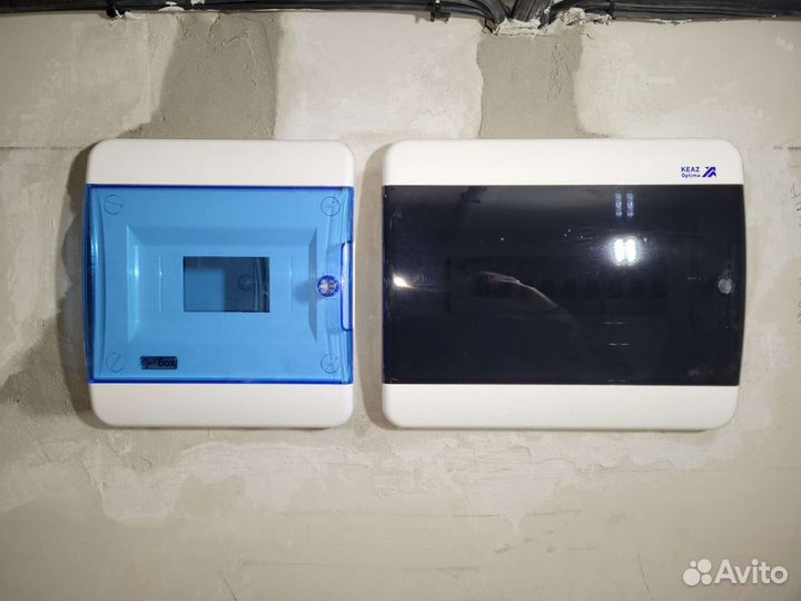 Электрик.Замена электропроводки.Перенос розеток