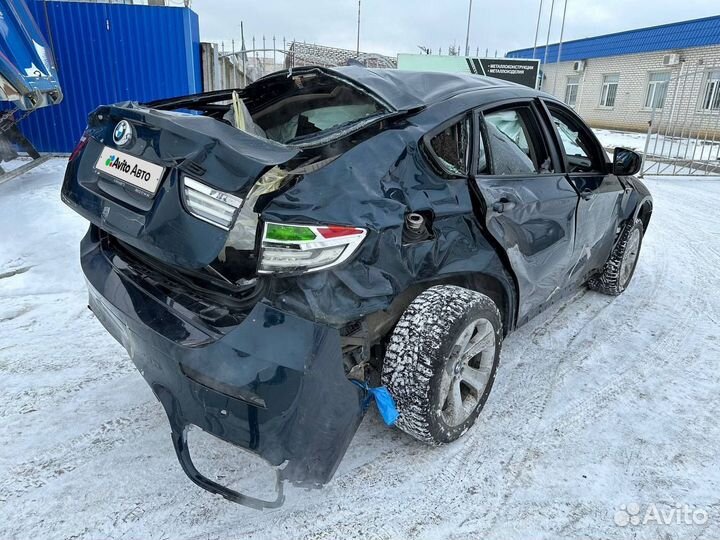 BMW X6 3.0 AT, 2012, битый, 214 000 км