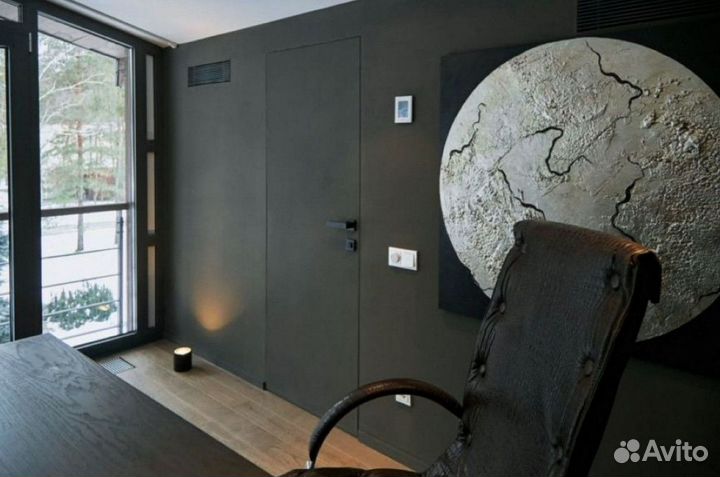 Дверь скрытая под отделку