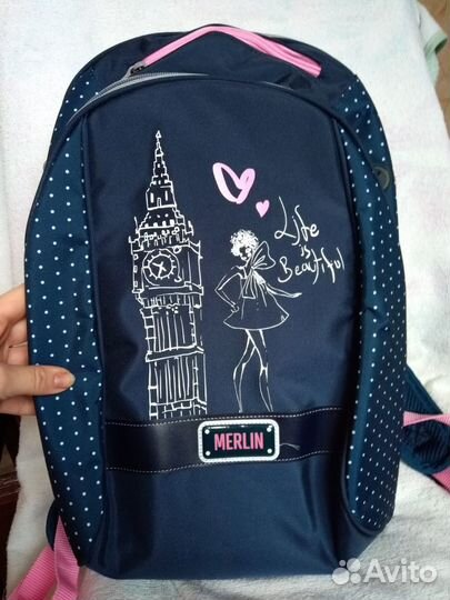Рюкзак подростковый merlin