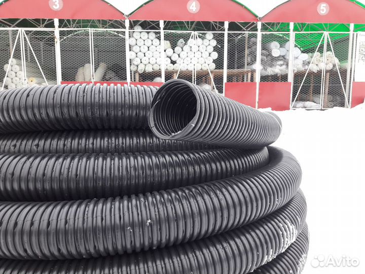 Труба дренажная 110; 160