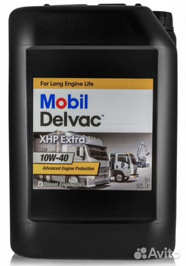 Синтетическое моторное масло mobil Delvac XHP Extr