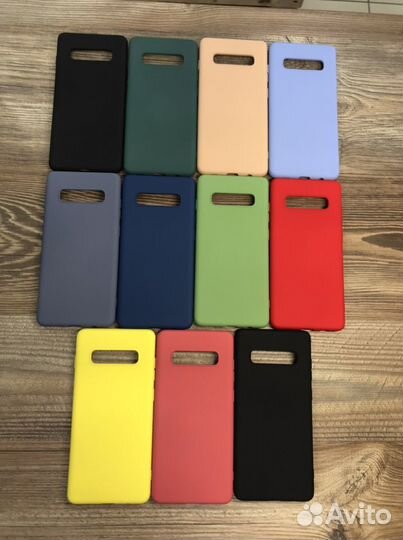 Силиконовые чехлы Samsung S10 plus