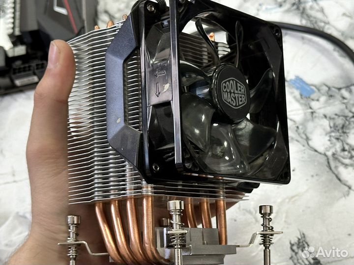Кулер процеccорный Cooler Master 4 трубки