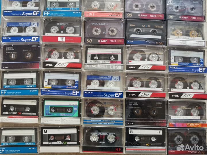 Аудиокассеты с записями