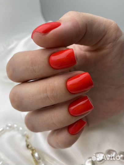 Маникюр с покрытием гель лак