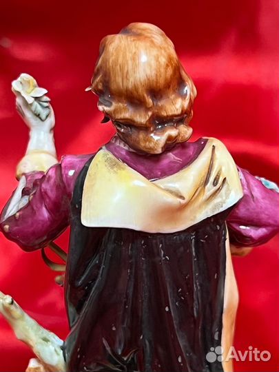 Фигурка Мушкетер Каподимонте Capodimonte Фарфор