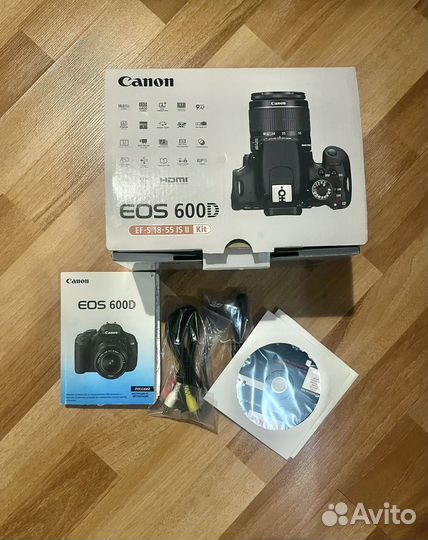 Фотоаппарат canon 600d