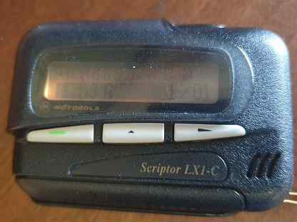 Пейджер Motorola Scriptor lx1-c