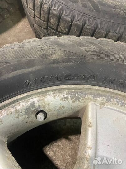 Колеса в сборе r16 зимние