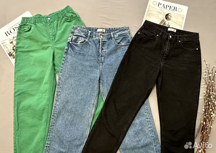 Джинсы женские хлопок 46-48