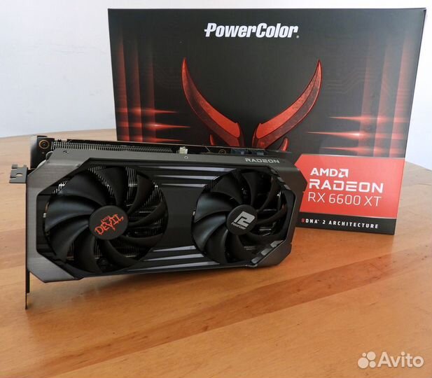 Radeon RX 6600 XT Red Devil OC 8 гб