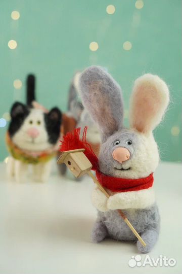 Кролик мягкая игрушка на подарок