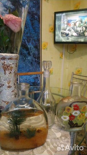 Бутылка стеклянная