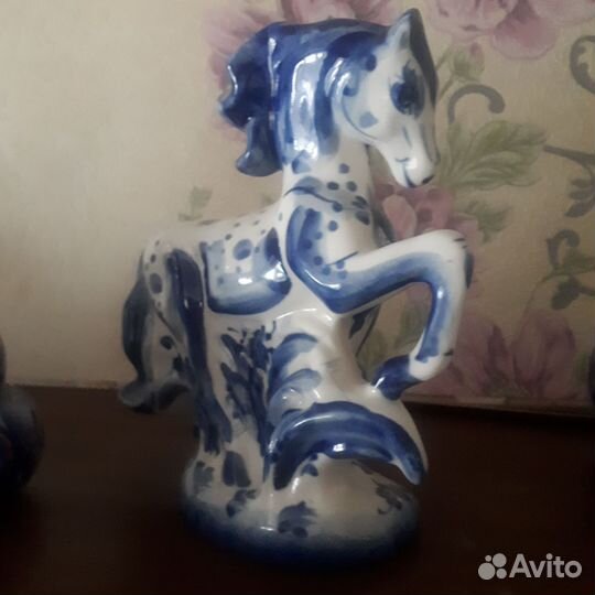 Статуэтка гжельская