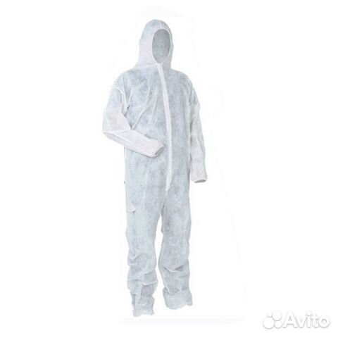 Комбинезон защитный одноразовый (Спандбонд) M