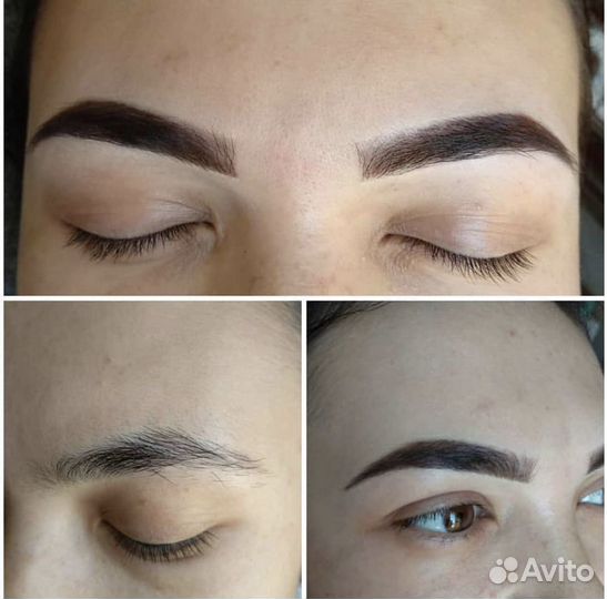 Коррекция бровей