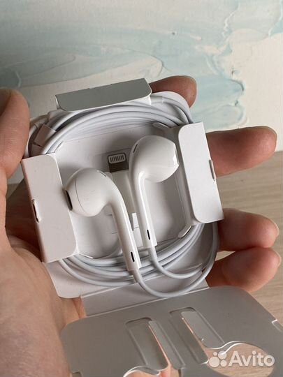 Наушники apple earpods lightning из комплекта