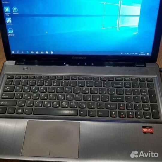 Ноутбук Lenovo IdeaPad Z585 в хорошем состоянии