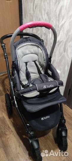 Коляска 3 в 1 тутис тапу