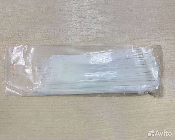 Стяжки (хомуты) кабельные 3,6*250 мм, пластиковые