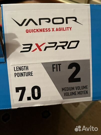 Хоккейные коньки bauer vapor 3x pro