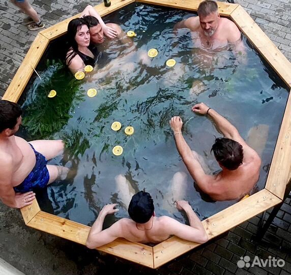 Банный чан и баня