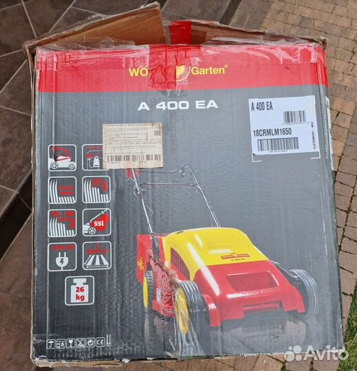 Газонокосилка электрическая Wolf Garten A 400 EA
