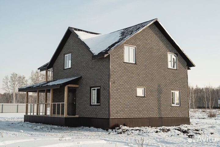 Готовый дом 126 кв.м каркасный в ипотеку 16-439