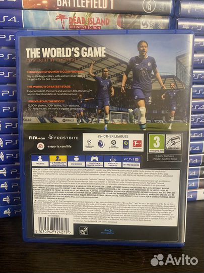 FIFA 23 PS4 (б/у диск)