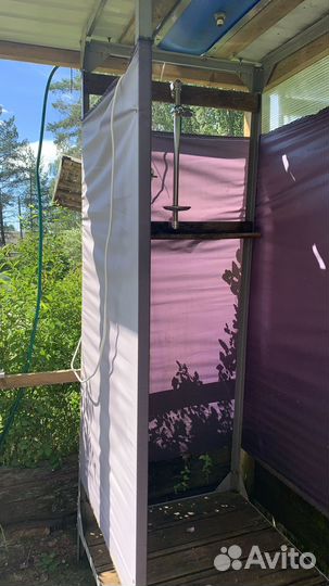 Душ дачный садовый с подогревом