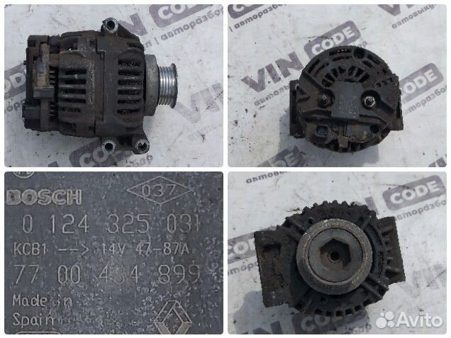 Генератор Renault Symbol