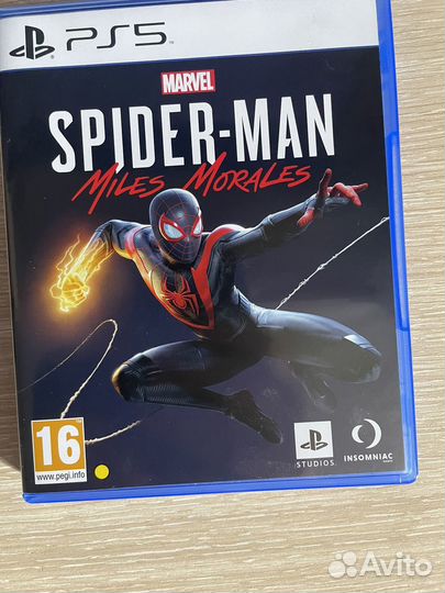 Spider man miles morales ps5 диск