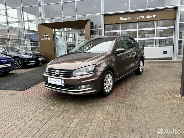 Volkswagen Polo 1.4 AMT, 2016, 174 000 км