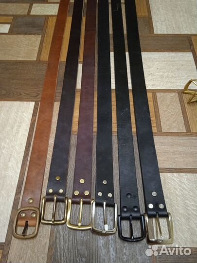 Ремни из кожи ручной работы elite