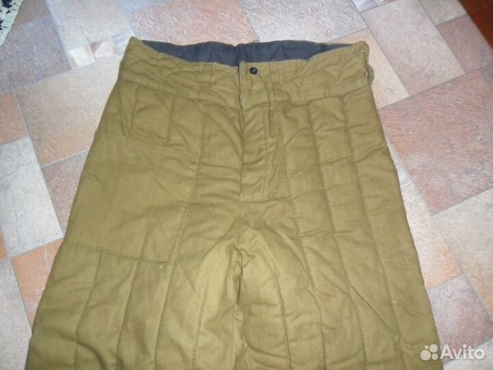 Ватные брюки